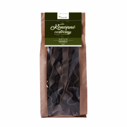 Konopn cestoviny Pappardelle s bazalkou a cesnakom 250 g